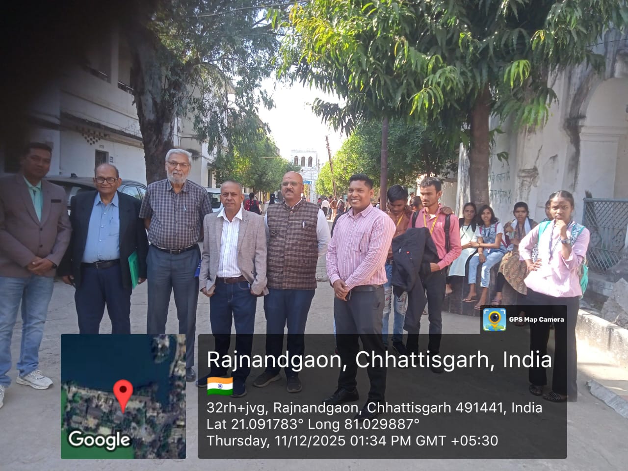 Govt. Digvijay Autonomous College, Rajnandgaon – Field Visit & Meeting